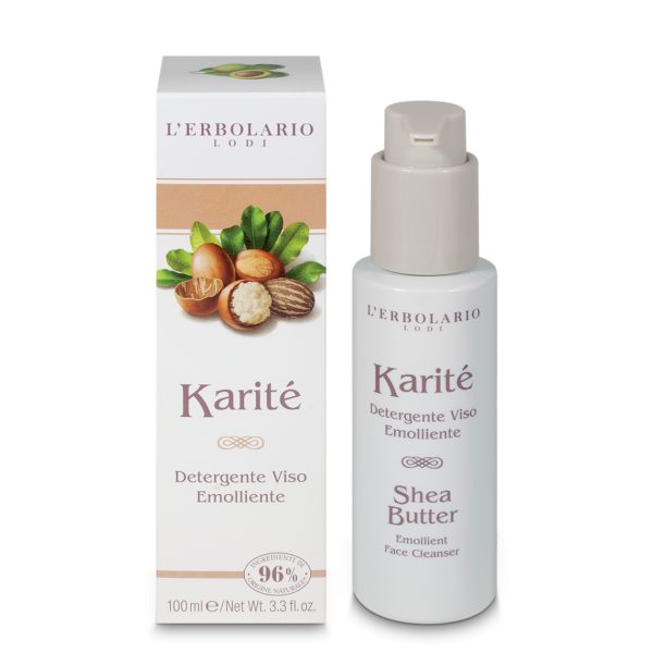 Detergente Viso Emolliente Karité