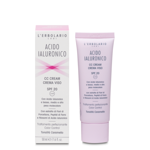 CC Cream tonalità Caramello Acido Ialuronico