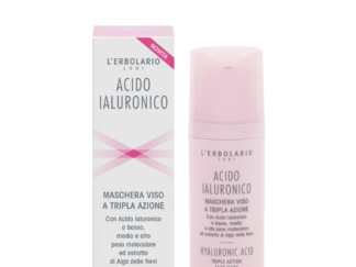 Maschera Viso a Tripla Azione Acido Ialuronico
