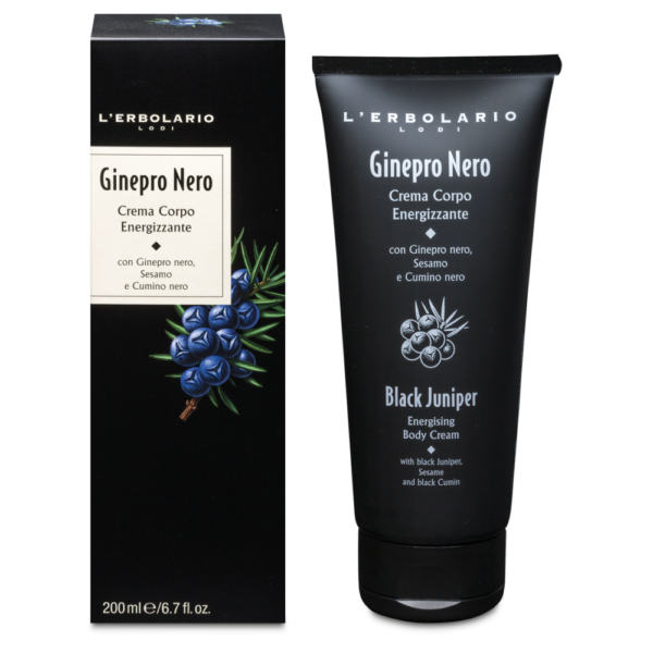 Crema Corpo Energizzante Ginepro Nero