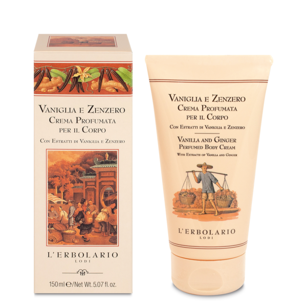 Crema Profumata per il Corpo Vaniglia e Zenzero