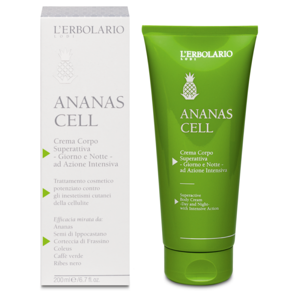 Crema Corpo Superattiva Giorno e Notte Ananas Cell