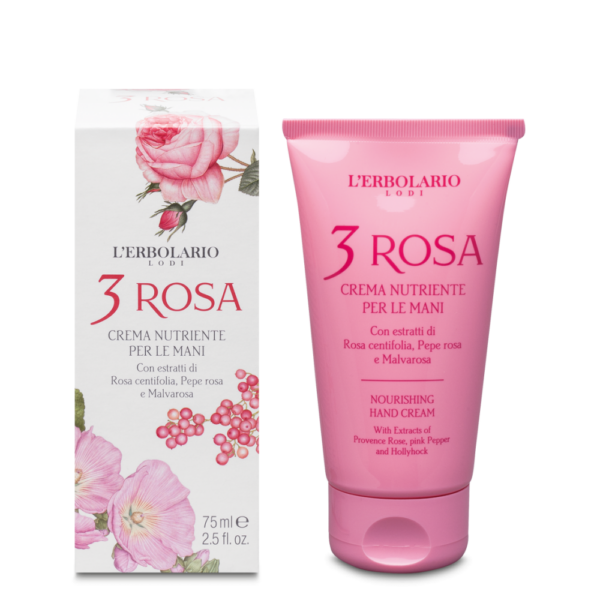 Crema Nutriente per le Mani 3 Rosa