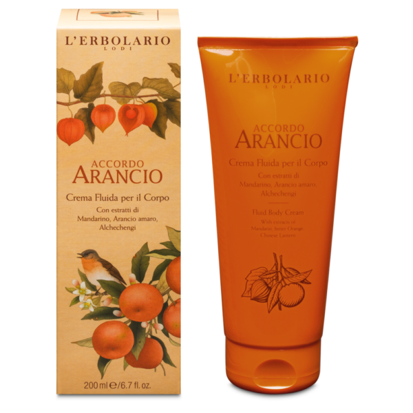 Crema Fluida per il Corpo Accordo Arancio