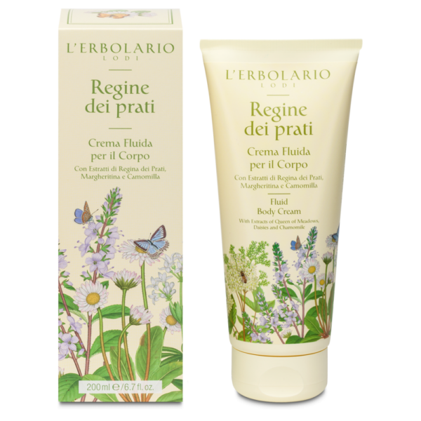 Crema Fluida per il Corpo Regine dei Prati