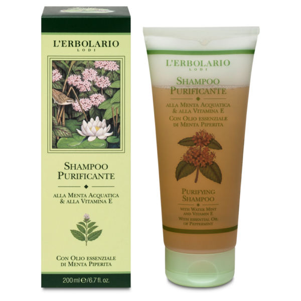 Shampoo Purificante alla Menta e alla Vitamina E