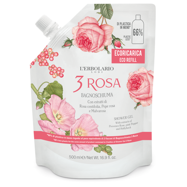 Ecoricarica Bagnoschiuma 3 Rosa