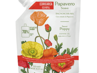 Ecoricarica Bagnoschiuma Papavero Soave