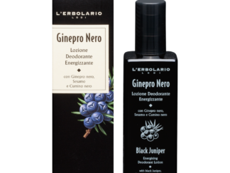 Lozione Deodorante Energizzante Ginepro Nero