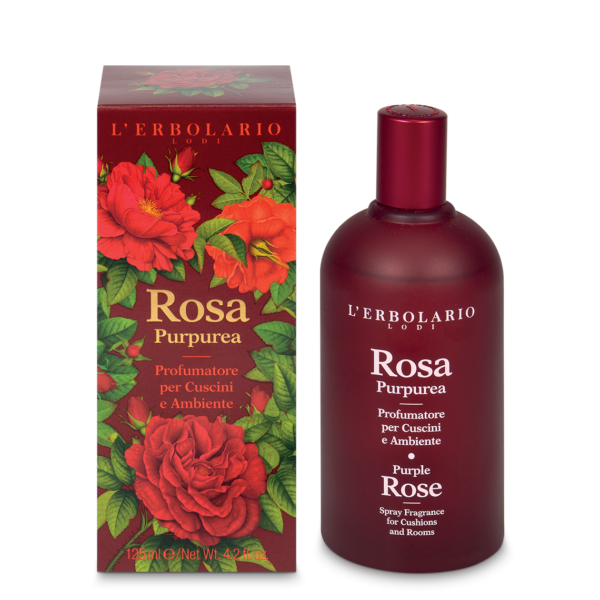 Profumatore per Cuscini e Ambiente Rosa Purpurea