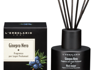 Fragranza per Legni Profumati con Bastoncini Ginepro Nero