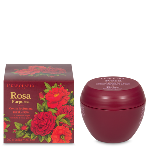 Crema Profumata per il Corpo Rosa Purpurea