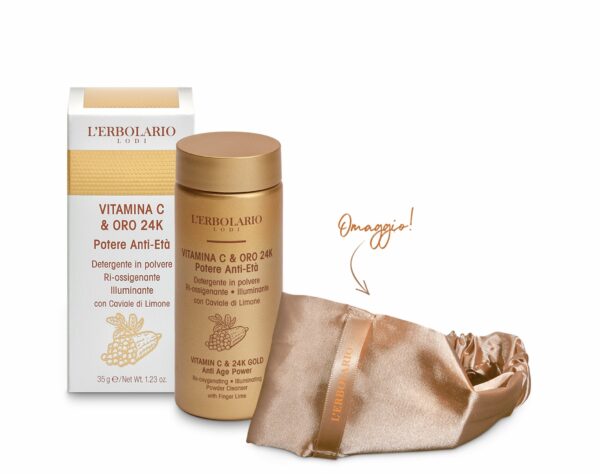Detergente Viso in Polvere Vitamina C & Oro 24K