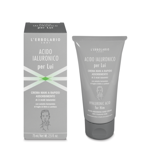 Crema Mani Acido Ialuronico per Lui