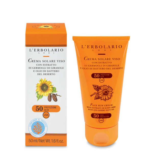 Crema Solare Viso SPF 50