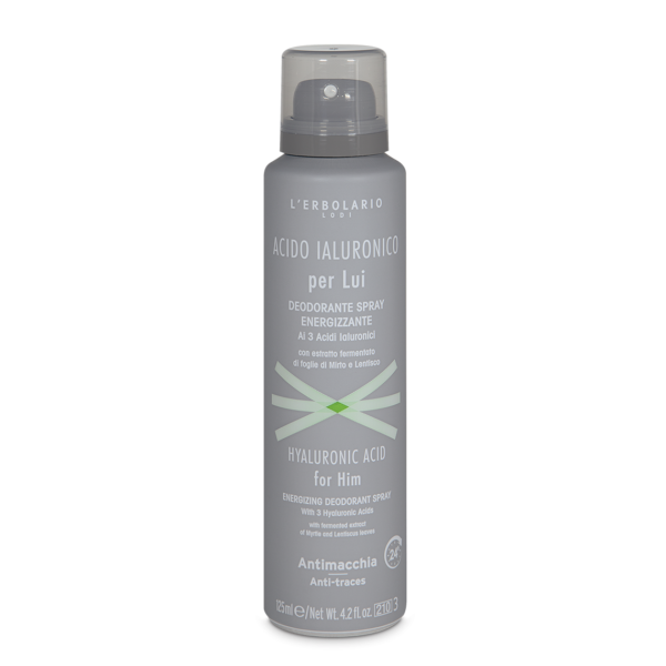 Deodorante Spray Acido Ialuronico per Lui